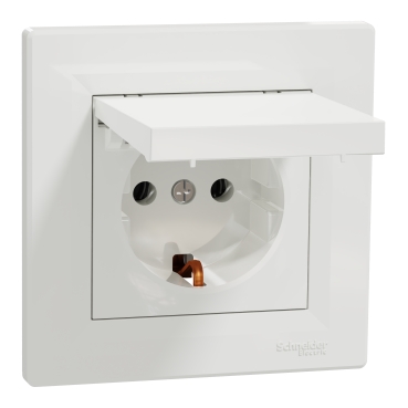 ASFORA PRIZA SIMPLA CAPAC IP20 EPH3100121