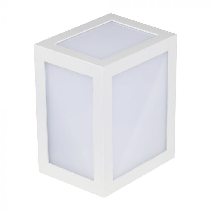CIL ARH APLICA 4000K 12W 750 lm PATRATA ALBA IP65 VT