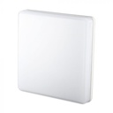 CIL PLAFONIERA IP44 4000K 25W 2500 lm PATRATA D:300x300x50mm ALBA