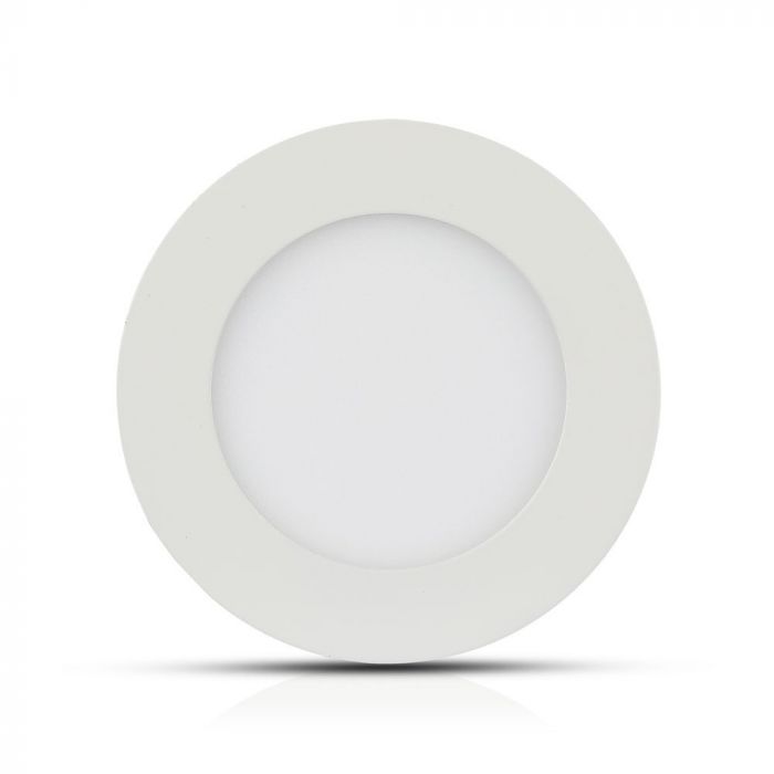 DOWNLIGHT CU LED 3000K 6W 420 lm IP20 ROTUND D=120x12mm VT