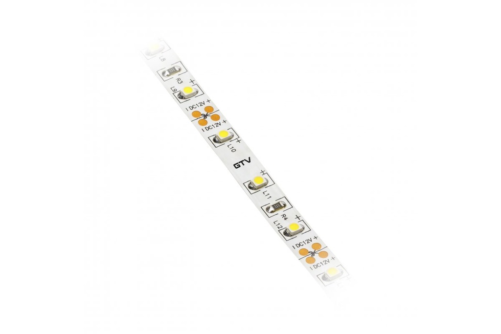 LED BANDA 12V IP20 3200K 4.8W 300 lm/m (5ml/rola)