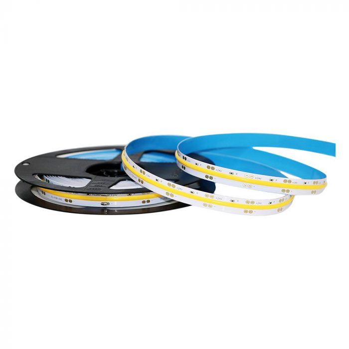 LED BANDA COB 24V 6500K 10W 280 LED-uri 5m IP20 212654