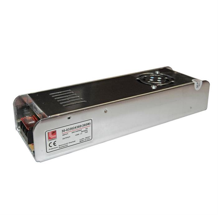 LED TRANSF 24V 360W IP20 05-041/360