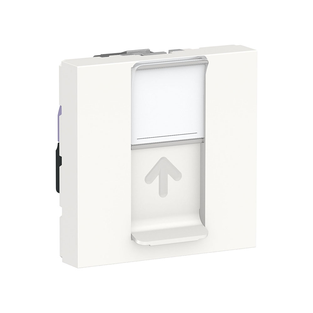 NEW UNICA 2M PRIZA RJ45, CAT6 STP ALB NU341718
