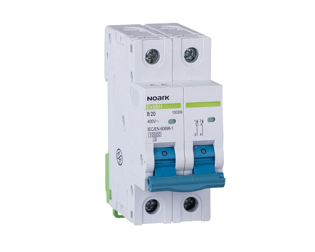 NOARK 2P 10A C 10kA Ex9BH 100381