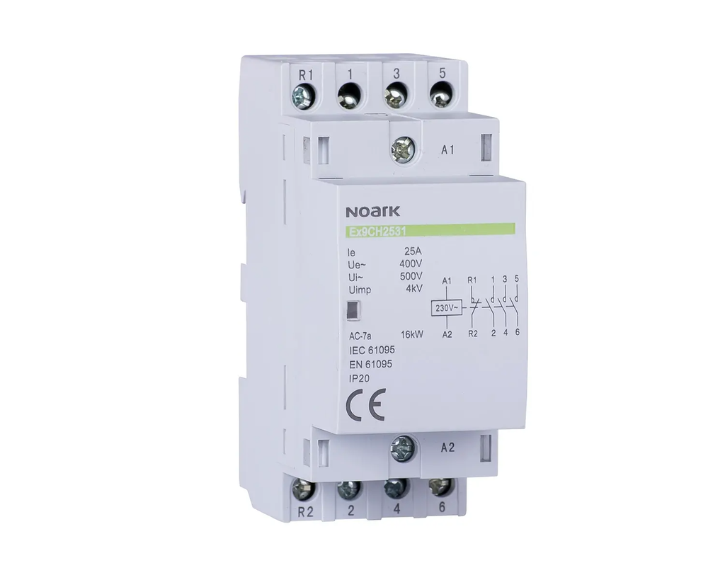 NOARK CONTACTOR 20A 230V 3NO Ex9CH25 22 102408