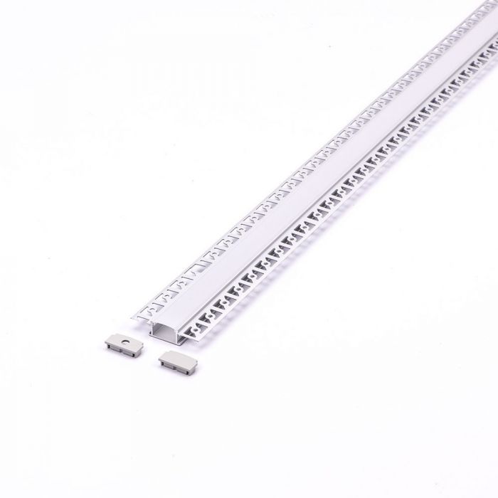 PROFIL LED IN KIT CU DISPERSOR LAPTOS 30x10mm RIGIPS (2ml/buc)