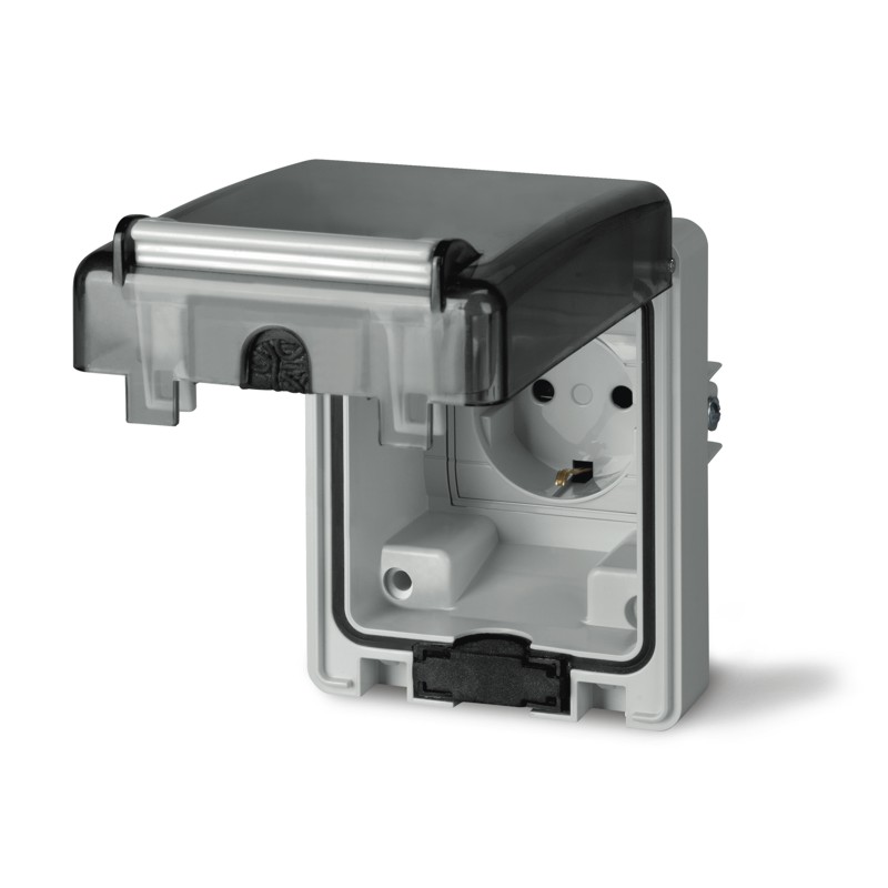 SCAME PRIZA SIMPLA 16A  ST 570.6407
