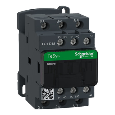 SCH CONTACTOR 18A 110V LC1D18F7