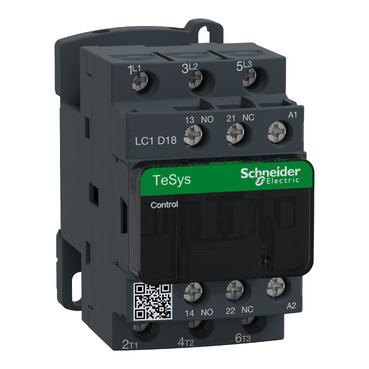 SCH CONTACTOR 18A 380Vca LC1D18Q7