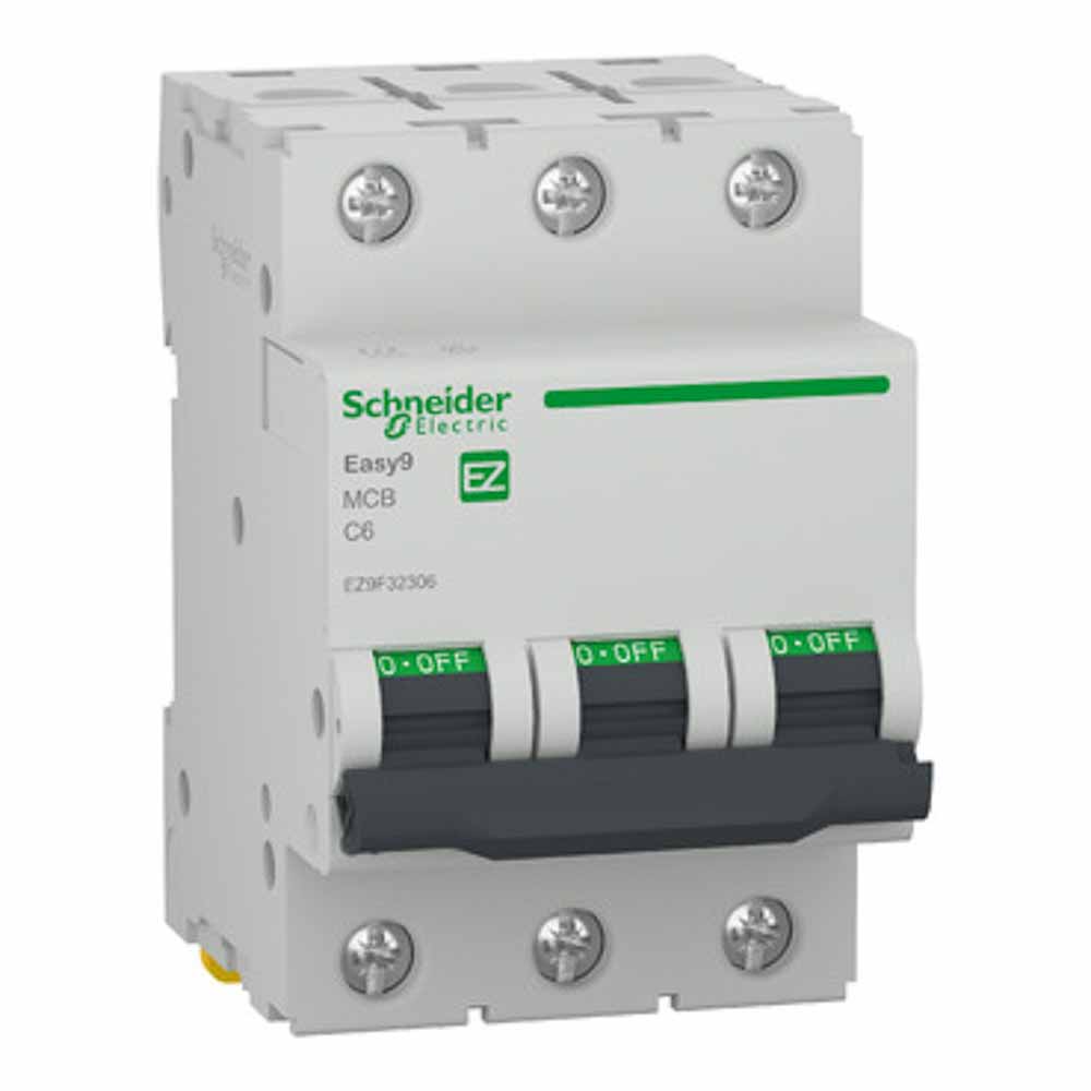 SCHE 3P 6A C 4.5kA Easy9 EZ9F32306