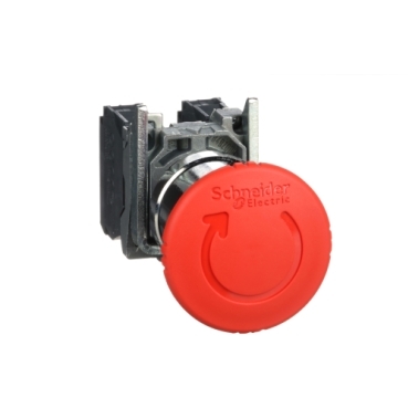 SCH BUTON CIUPERCA 1NO+1NC XB4BS8445