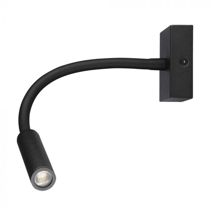 CIL INTERIOR APLICA LED 3000K 3W 180 lm D:80x80x25mm NEAGRA VT
