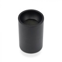 CIL INTERIOR PLAFONIERA 1xGU10 ROTUNDA DxH:70x107mm NEAGRA VT