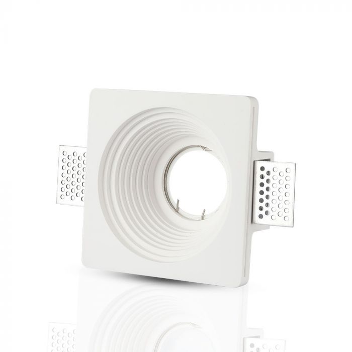 CIL INTERIOR SPOT GIPS ST 1xGU10 120mm ROTUND ALB VT