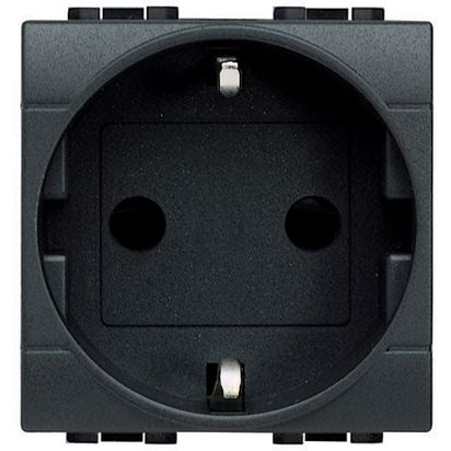 BTC LIVING LIGHT ANTRACIT 2M PRIZA 2P+T 10/16A L4141