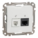 SEDNA DESIGN PRIZA RJ11-RJ45 CAT5E UTP ALB SDD111458