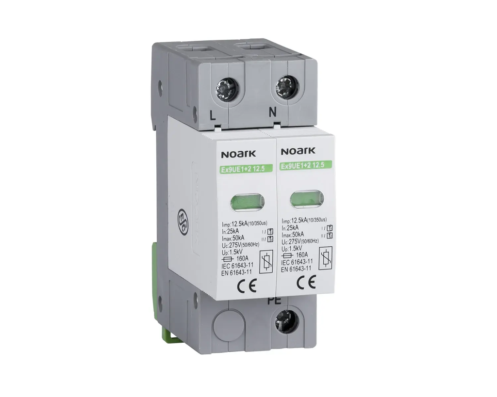 NOARK DESCARCATOR 2P TIP 1+2  12.5kA 275V 103336