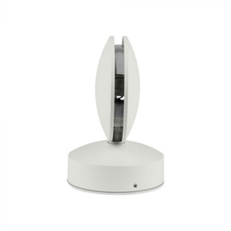 [8217 VT-707] CIL ARH APLICA 3000K 7W 770 lm ROTUNDA ALBA 2-WAY IP65 VT
