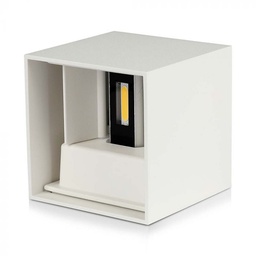 [218528 VT-759-12] CIL ARH APLICA 4000K 11W 1360 lm PATRATA ALBA 2-WAY IP65 VT