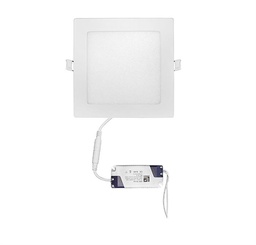 [06-25200] DOWNLIGHT CU LED 4000K 24W 2250 lm IP20 PATRAT D=295x295x23mm