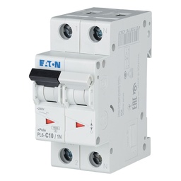 [106032] EATON 1P+N 10A C 6kA PL6-C10/1N