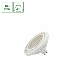[WOJ+14634] GTV BEC LED AR111 GU10 4000K 10W 1100 lm 40 GRADE WOJ+14634
