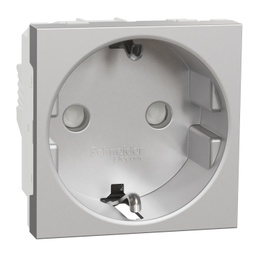 [NU303730] NU ALU 2M PRIZA 2P+E 16A, OBT. ALB NU303730