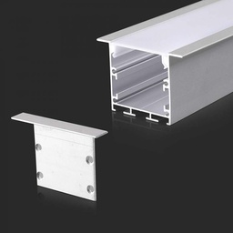[2871 VT-8126] PROFIL LED IN KIT CU DISPERSOR 50x35 mm INCASTRAT (2ml/buc)