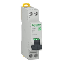 [EZ9P32606] SCHE 1P+N 6A C 4.5kA Easy9 EZ9P32606