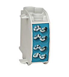 [IKA26120] SCHRACK CLEMA DERIVATIE CU-AL 25MM 1P ALBASTRA IKA26120