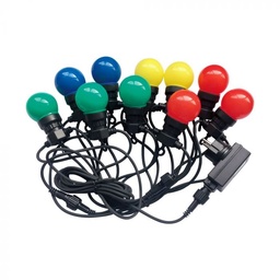 [7438 VT-71020] GHIRLANDA LED 10ml 20X0.5W RGB 7438 VT-71020