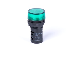 [105444] NOARK LAMPA SEMNALIZARE VERDE 230V AC 105444
