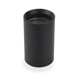 [8949 VT-807] CIL INTERIOR PLAFONIERA 1xGU10 ROTUNDA DxH:60x100mm NEAGRA VT