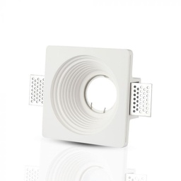 [3152 VT-867] CIL INTERIOR SPOT GIPS ST 1xGU10 120mm ROTUND ALB VT