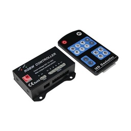 [30-381224] LED DIMMER SI CONTROLER CU TELECOMANDA 12/24V PENTRU RGB+W 30-381224