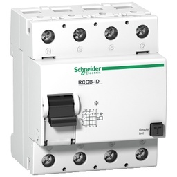 [16906] SCH INTR DIF. 4P 125A 100mA Tip AC Acti9 ID 16906