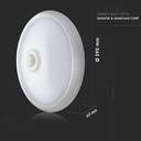 CIL PLAFONIERA SENZOR IP20 6400K 12W 900 lm ROTUNDA D:290x60mm ALBA