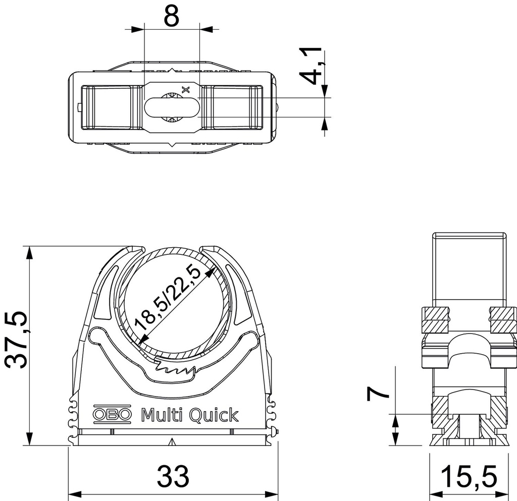 CLEMA M-QUICK 20 M2 18-22 2153114