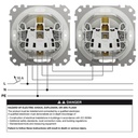 SEDNA DESIGN ANTRACIT PRIZA 2P+E IP44 OBT+CAPAC SDD214023