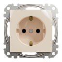 SEDNA DESIGN BEJ PRIZA 2P+E CU OBTURATOARE SDD112021