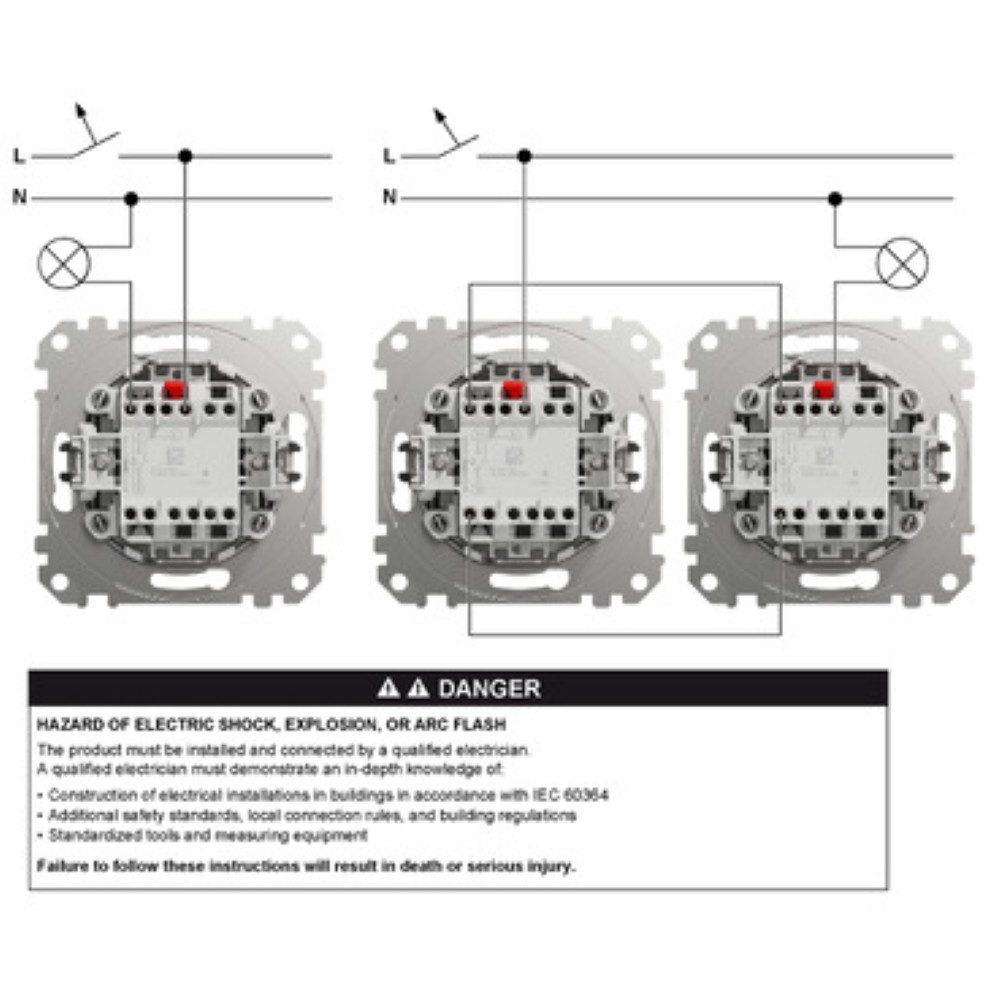 SEDNA DESIGN INTR CAP SCARA 10AX ALB SDD111106