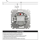 SEDNA DESIGN INTRERUPATOR SONERIE 10A ALB SDD111111