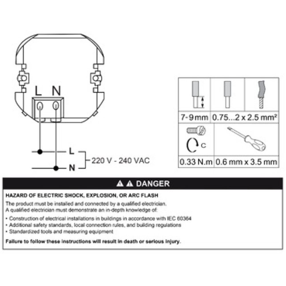 SEDNA DESIGN PRIZA USB A+C 45W ALB SDD111404
