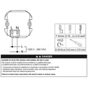 SEDNA DESIGN PRIZA USB A+C 45W ALB SDD111404