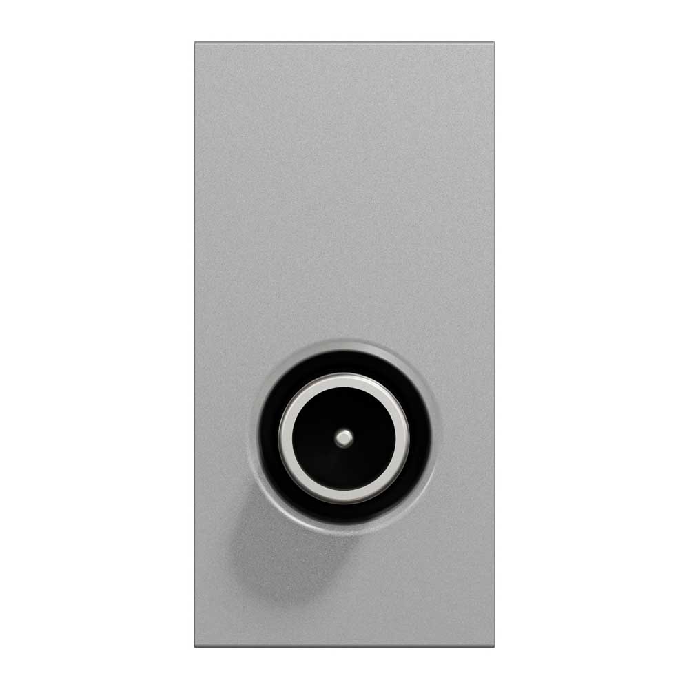 NEW UNICA PRIZA TV TATA, 1M INDIVIDUALA ALUMINIU NU346130
