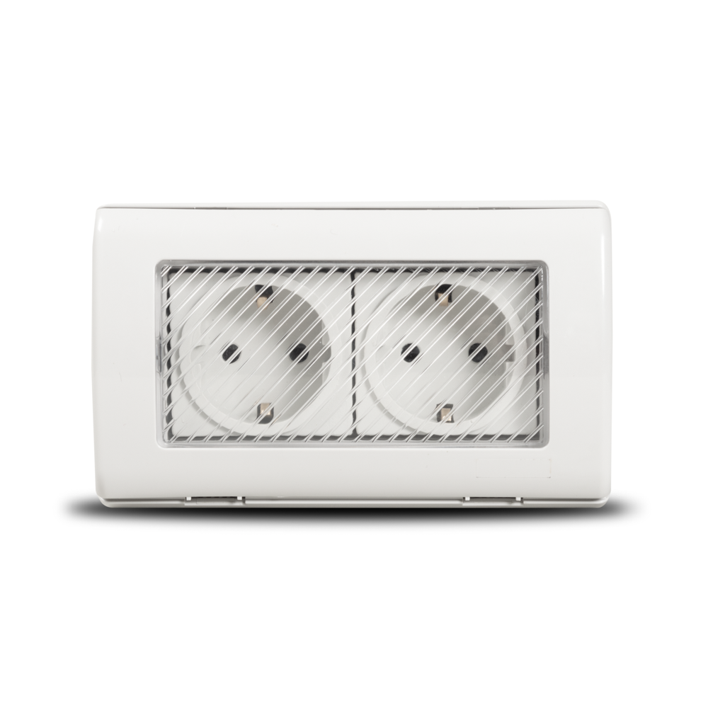 PRIZA DUBLA PT IP55 TG