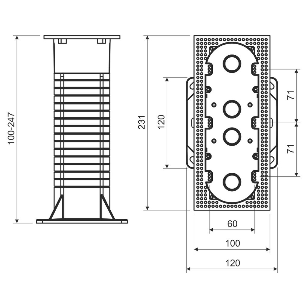 DOZA TERMOSISTEM CU INSTALARE MULTIPLA ST KEZ-3KB