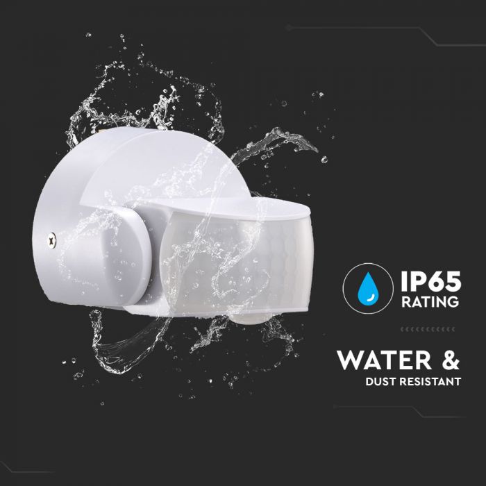 SENZOR PREZENTA 180gr IP65 1200W ALB VT