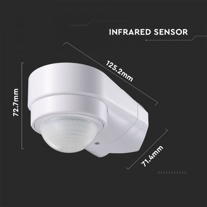 SENZOR PREZENTA 240gr IP65 1200W MONTAJ COLT